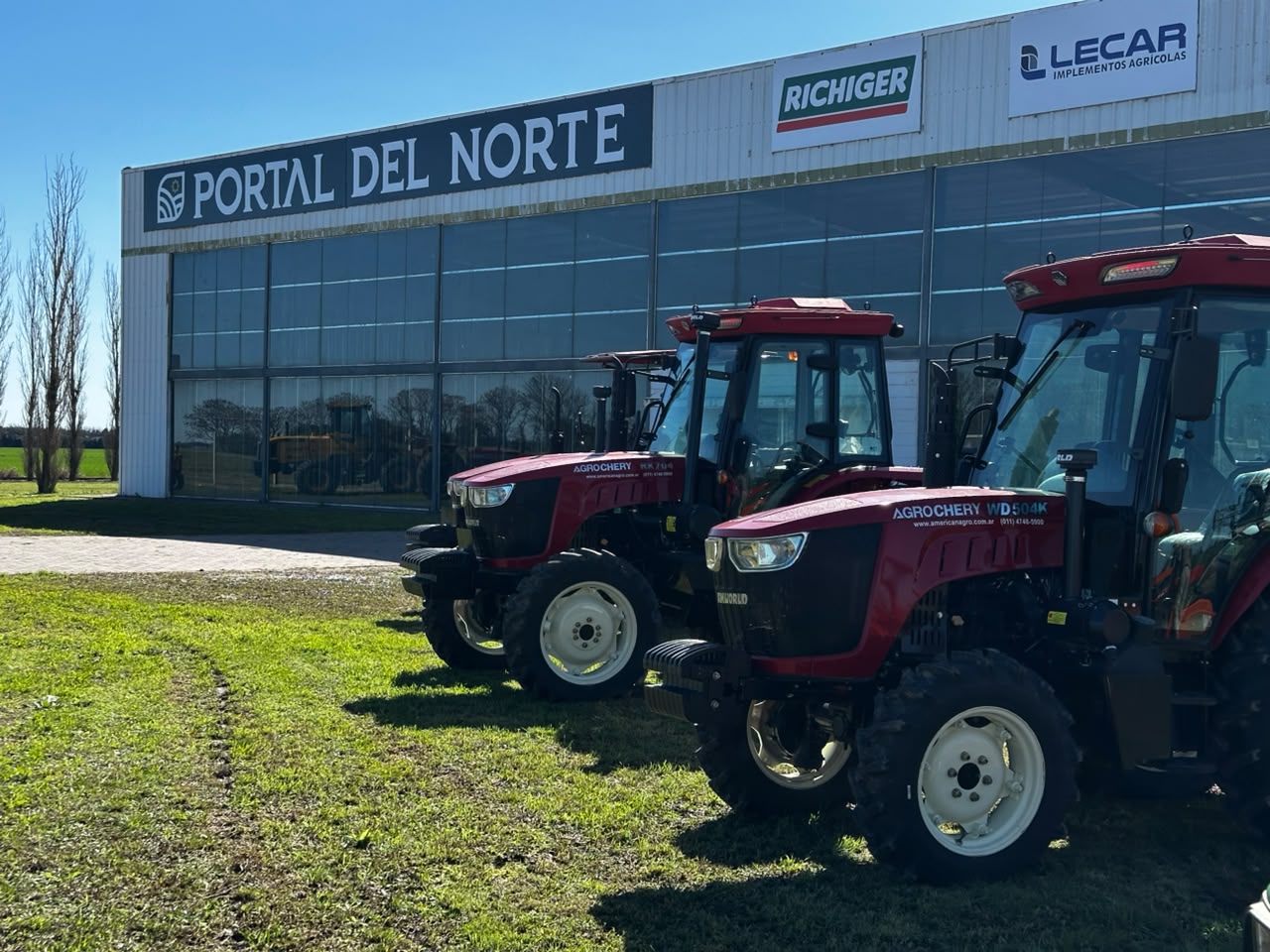 Tractores AgroChery en Portal del Norte